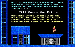 Jill of the Jungle: Jill Goes Underground DOS screenshot