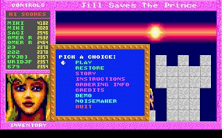 Jill of the Jungle: Jill Saves the Prince - DOS