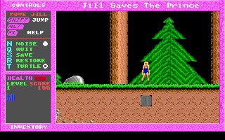 Jill of the Jungle: Jill Saves the Prince DOS screenshot