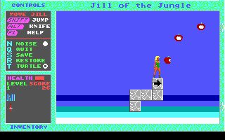 Jill Of The Jungle DOS screenshot