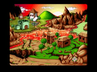 Jim Power in Mutant Planet Amiga screenshot