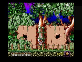 Jim Power in Mutant Planet Amiga screenshot