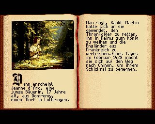 Joan of Arc Amiga screenshot