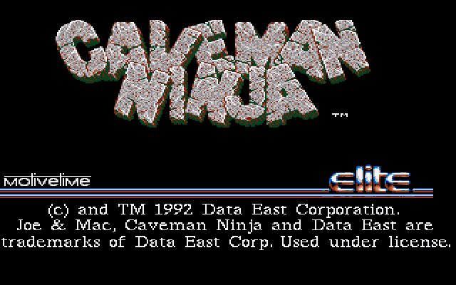 Joe & Mac: Caveman Ninja - Amiga