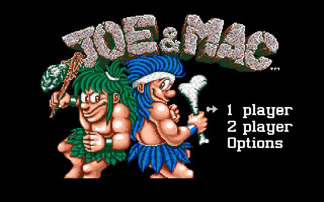 Joe & Mac: Caveman Ninja - Amiga