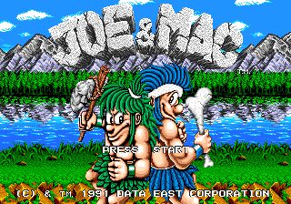 Joe & Mac: Caveman Ninja - Genesis