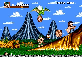 Joe & Mac: Caveman Ninja Genesis screenshot