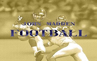 John Madden Football - Amiga