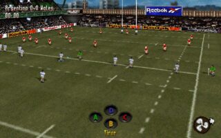 Jonah Lomu Rugby DOS screenshot