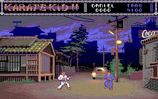 The Karate Kid: Part II Amiga screenshot