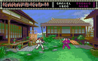 The Karate Kid: Part II Amiga screenshot
