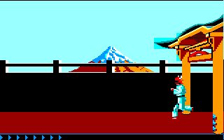 Karateka Amstrad CPC screenshot