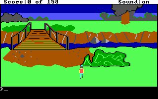 King's Quest DOS screenshot