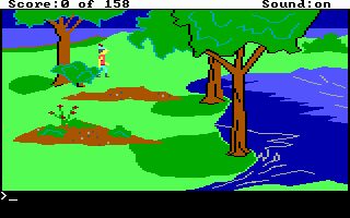 King's Quest DOS screenshot