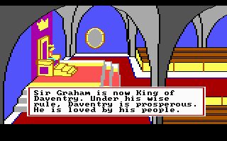 King's Quest II: Romancing the Throne DOS screenshot