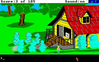King's Quest II: Romancing the Throne Amiga screenshot