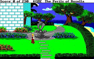 King's Quest IV: The Perils of Rosella Amiga screenshot