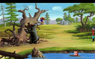 King's Quest V: Absence Makes the Heart Go Yonder! DOS screenshot