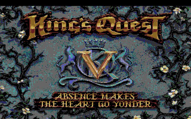 Kings Quest V: Absence Makes the Heart Go Yonder! - Amiga