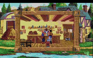 King's Quest V: Absence Makes the Heart Go Yonder! Amiga screenshot