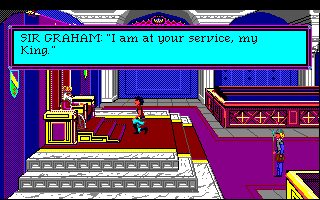 King's Quest I: Quest for the Crown Amiga screenshot