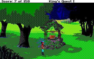 King's Quest I: Quest for the Crown Amiga screenshot