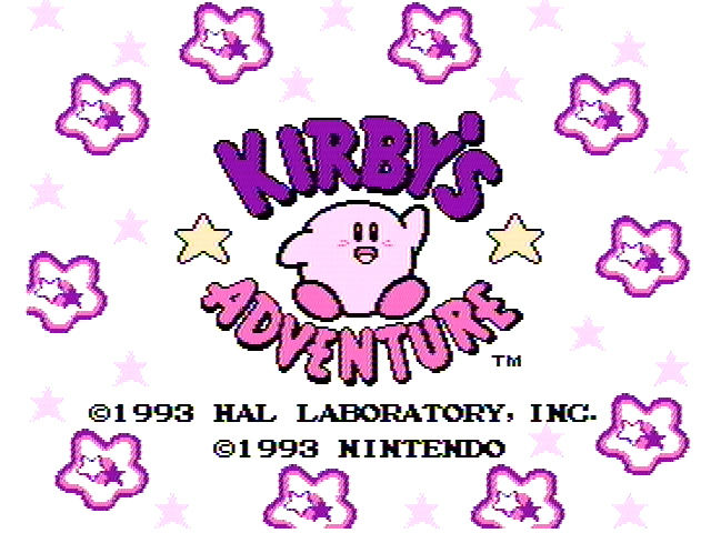 Kirbys Adventure - NES
