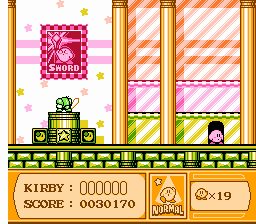 Kirby's Adventure NES screenshot