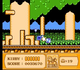 Kirby's Adventure NES screenshot