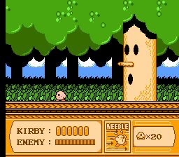 Kirby's Adventure NES screenshot