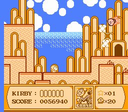 Kirby's Adventure NES screenshot