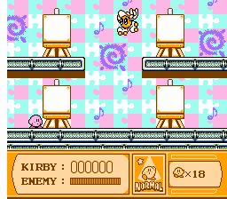 Kirby's Adventure NES screenshot