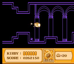 Kirby's Adventure NES screenshot