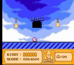 Kirby's Adventure NES screenshot