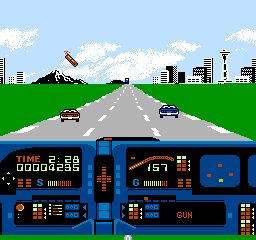 Knight Rider NES screenshot