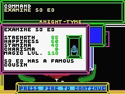 Knight Tyme - MSX