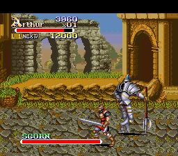 Knights of the Round - SNES