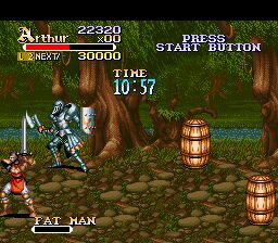 Knights of the Round - SNES