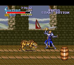 Knights of the Round SNES screenshot