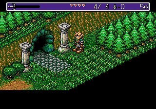 Landstalker: Treasure of King Nole Genesis screenshot