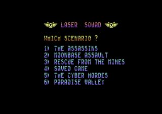 Laser Squad Commodore 64 screenshot