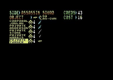 Laser Squad - Commodore 64