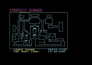 Laser Squad Commodore 64 screenshot