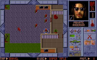 Laser Squad 1992 DOS screenshot