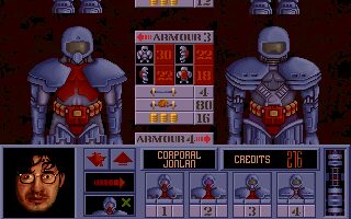 Laser Squad 1992 DOS screenshot