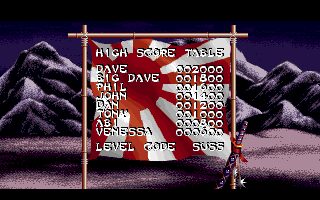 Last Ninja 3 Amiga screenshot