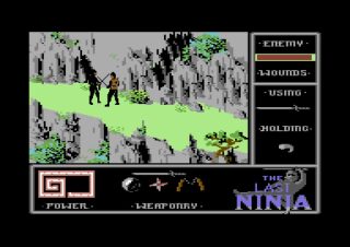 The Last Ninja Commodore 64 screenshot