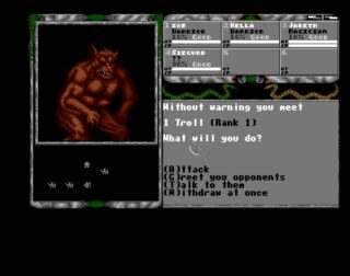 Legend of Faerghail Amiga screenshot