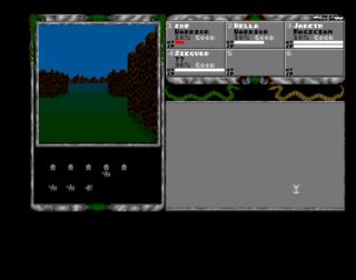 Legend of Faerghail Amiga screenshot