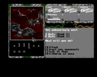 Legend of Faerghail Amiga screenshot